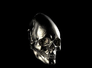 conehead art l'osso la scansione modello 3d cranio altri 3d print model - Mito3D