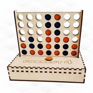 connect 4 portable pocket game laser cutting board four cut design connect4 svg engraving pattern glowforge drawing hobby diy 3d print model - Mito3D