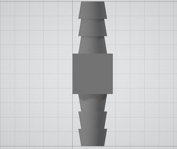 Anschlüsse 4mm Röhren 6mm Gehäuse 2 Weg 4 Armaturen 3dp Wissenschaft Ingenieurwesen 3D print model - Mito3D