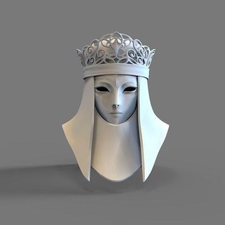 consort elden ring wearable mask crown cover blaidd sword cosplay armor suit costume helmet ranni witch malenia weapon dark souls blaid knigth hobby diy 3d print model - Mito3D