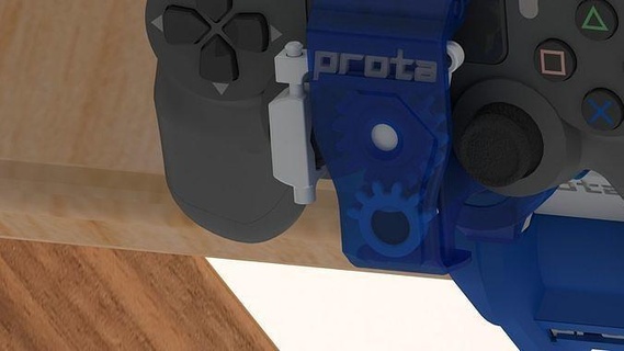 Regler Lenkung Gerät ps4 3d druckbar Technologie Gaming Plastik 3dprinted Spiel Rennen Video mechanisch Erfindung Zubehörteil Spiele Spielzeuge Zubehör Gadget 3dprint 3d print model - Mito3D