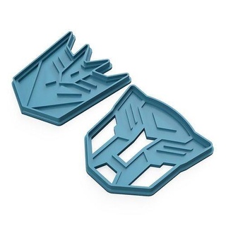 cookie-cutter transformers cookie cutter decepticon optimus prime robot food dessert cake biscuit sweet cream house kitchen dining 3d print model - Mito3D
