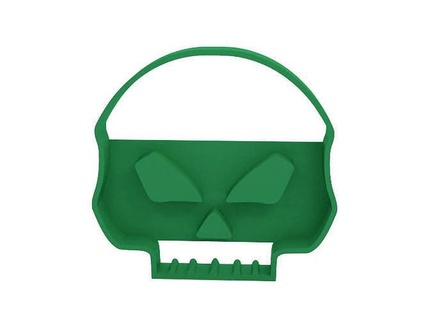 cookie cutter 3d skull design house kitchen dining 3d print model - Mito3D