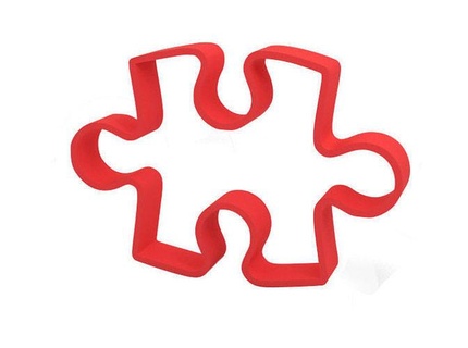 cookie cutter home baking puzzle house kitchen dining 3d print model - Mito3D