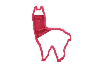 cookie cutter home baking 3d print printing lama animal cute house kitchen dining 3d print model - Mito3D