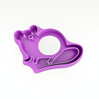 cookie cutter ccsp63 polymer printing clay embosser baker pottery art kitchen dining house 3d print model - Mito3D
