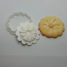 galleta cortador marcador margarita galletas casa cocina comida 3d print model - Mito3D