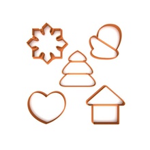 cookie cutter pack - winter house 2018 christmas cracker dining happy kitchen new toy xmas year snowflake mitten heart 3d print model - Mito3D