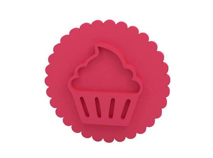 cookie stamp cupcake home kitchen cake house dining 3d print model - Mito3D