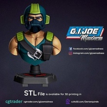 gi joe charaters cooperhead fracasso brinquedos jogos toon toque diversão combate gijoe 3dmodel gametoys militares imprimível colecionáveis zbrush figuras ação séries tv exército 3d print model - Mito3D