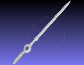 cop craft sword printable assembly 3d printing replica costume cosplay fantasy weapon tilarna anime games toys 3d print model - Mito3D