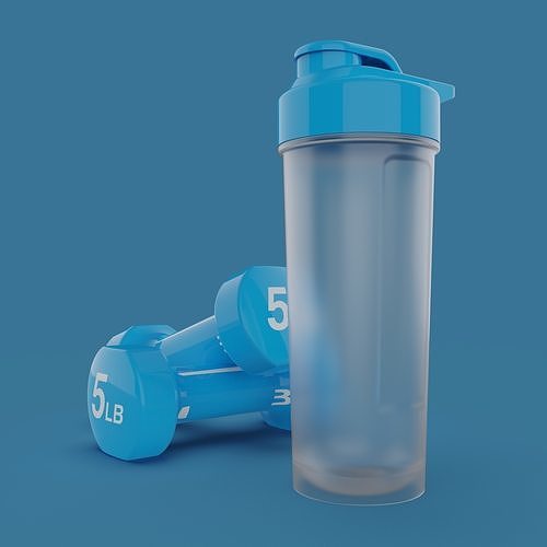 nucleo shaker tazza gli sport fitness allenarsi proteina scuotere nutrizione palestra miscelatore bottiglia perdita prova durevole portatile casa cucina cenare plastica bevanda 3D print model - Mito3D