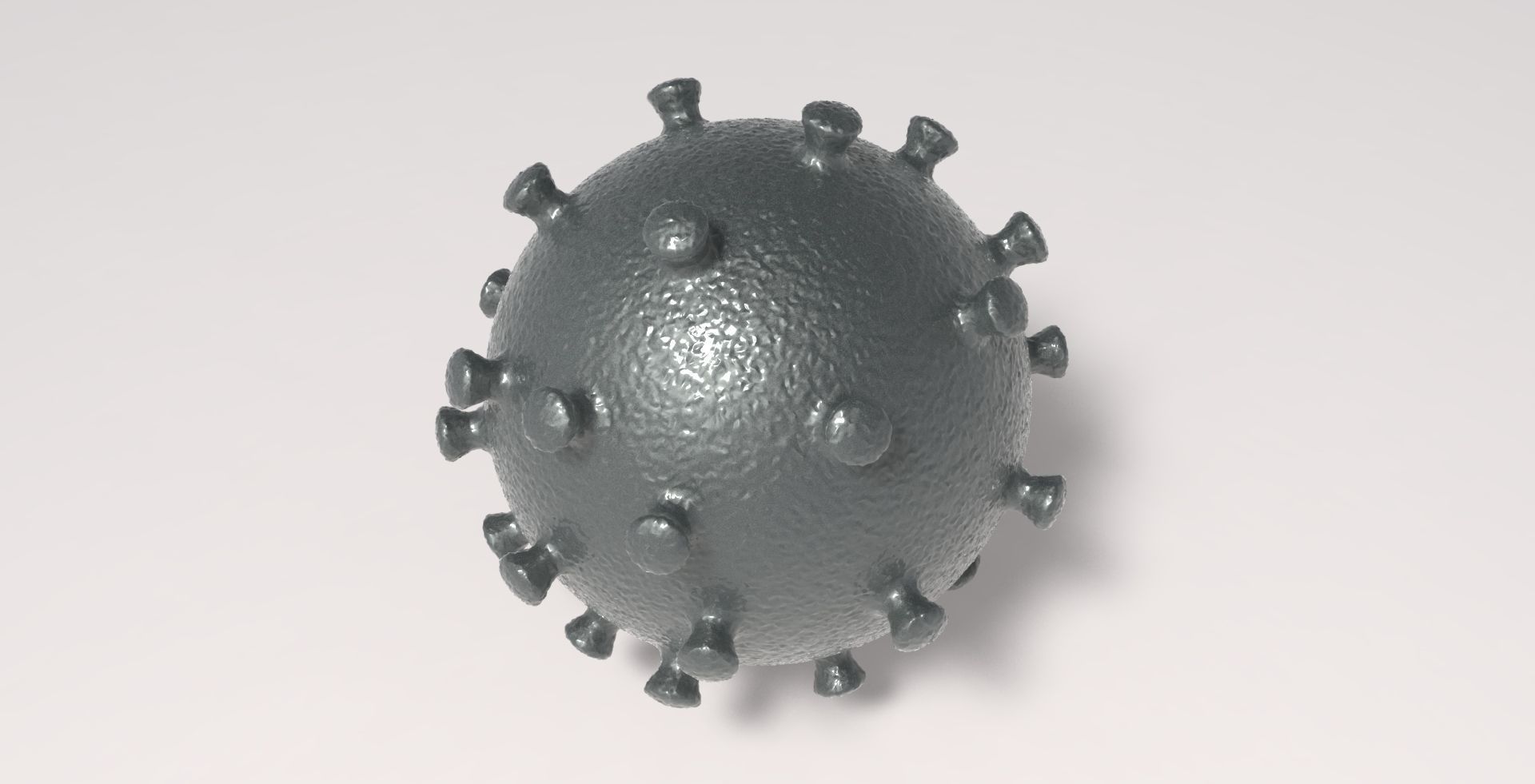 coronavirus covid-19 3d printing ready stl obj formats covid 19 2019 ncov disease virus flu sars hiv aids china italy sick medicide medical hospital bacteria doctor health science biology 3D print model - Mito3D