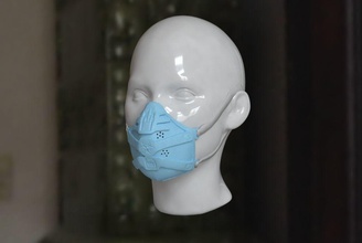 medizinisch maske virus medizin beeinflussen krankenhaus krankheit gesicht ausrüstung wissenschaft leiden infektion infizieren schutz wissenschaftlich covid19 2019ncov coronavirus covid 3d print model - Mito3D