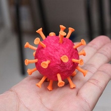 Coronavirus zbrush 3dmodel Virus Wissenschaft Mikro Mikrobiologie Kreatur Anatomie Monster geometrisch Außerirdischer Kunst Skulpturen 3d print model - Mito3D