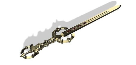corrin yato épée stl dossiers Feu emblème destins cosplay accessoires soutenir arme réplique nintendo feu Jeux jeu tranchant lame loisir DIY 3d print model - Mito3D