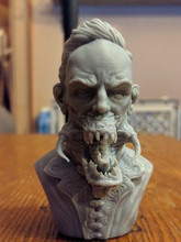 humana dañada lovecraft la criatura monster horror demonio spooky oscuro steampunk de fantasía scifi zombie residentevil el busto art las esculturas 3d print model - Mito3D