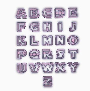 cortante numeros letras star wars cookies typography alphabet text typographic type font symbol various abecedario numerico alfanumerico cortantes cutter galletitas reposteria hobby diy 3d print model - Mito3D
