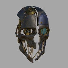 corvo mascarar corvoattano desonrado dishonored2 cosplay adereços 3dprinting jogos brinquedos 3d print model - Mito3D