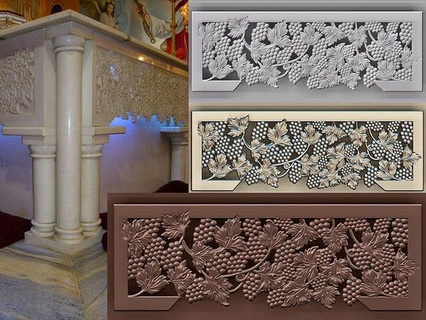 cover altar church furniture wood carved 3d model cnc church furniture church furniture altar church interior church decor jesus architectural mansion stone decortion church cnc church exterior cover altar relegion woodcarved cncrouter wood carving sapphire ruby garnet emerald marble stone wood art sculptures  3d print model - Mito3D