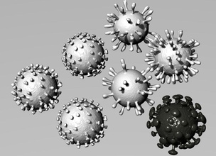 covid-19 corona virus covid 19 bedruckbar ist mesh china wuhan - Impfstoff Wissenschaft Biologie 3d print model - Mito3D