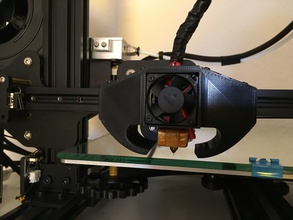 cr-10 creality 3d üçlü fan nozzle hobi-diy 10 cr yükseltme soğutma hobi diy mekanik parçalar 3d print model - Mito3D