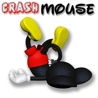 choque ratón juguete Arte cráneo suelo Mickey rompió dañado esculturas 3d print model - Mito3D