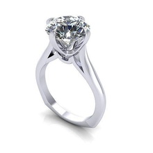 kreativ Diamant Ring s1 Juwel Engagement Hochzeit Schmuck Silber Gold engagem Mode Sterling Anhänger Halskette Schönheit Ohrringe Ringe 3d print model - Mito3D