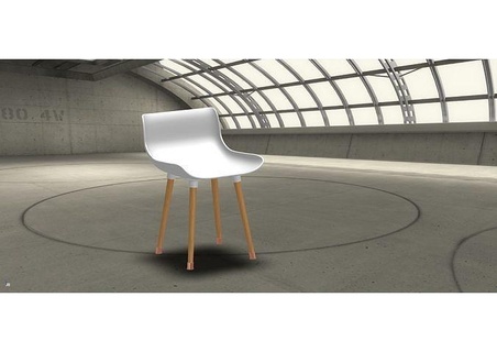 yaratıcı ofis sandalye oturma yeri iç restoran mobilya modern plastik konferans seminer iş ev 3d print model - Mito3D