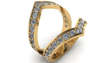 creative ring jewelry precious elegant gold fashion design silver printable jewel gem brilliant diamond sterling beauty brillant rings 3d print model - Mito3D