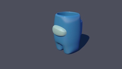 us équipier succulent plante vase permanent version art plastique récipient conception cas gaine équipage jeu tendance personnage petit facile jeux jouets 3d print model - Mito3D