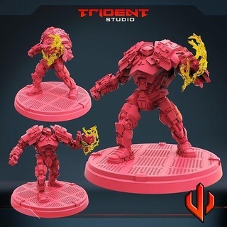 crimson dynamite art miniatures sculptures toys hero 3d print model - Mito3D