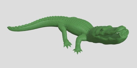 timsah sürüngen yaban hayatı hayvan doğa yaratık kertenkele ejderha iguana canavar hayvanat bahçesi hayvanlar heykel yırtıcı eğitim bilim vahşi dinozor oyunlar oyuncaklar 3d print model - Mito3D