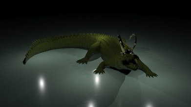 crocodile loki crocloki disneyplus lokiseries variantloki variant games toys 3d print model - Mito3D