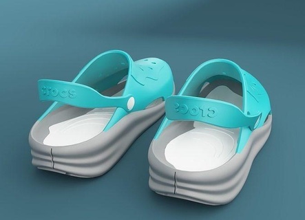 crocs scarpe Flip flop stivali scarpa capi abbigliamento Accessori gomma cancellare pantofole sandalo spiaggia piscina sport indossare piede intasare carattere moda 3d print model - Mito3D