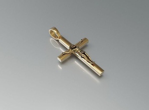 Kreuz Schmuck orthodox Gold Silber Halsketten Anhänger Juwel Platin Mode Schönheit Sterling segnen sparen Jesus religiou Objekt 3d print model - Mito3D