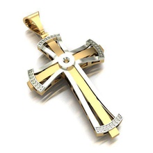a cruz jóias pingente ouro de prata jóia printable pingentes 3d print model - Mito3D