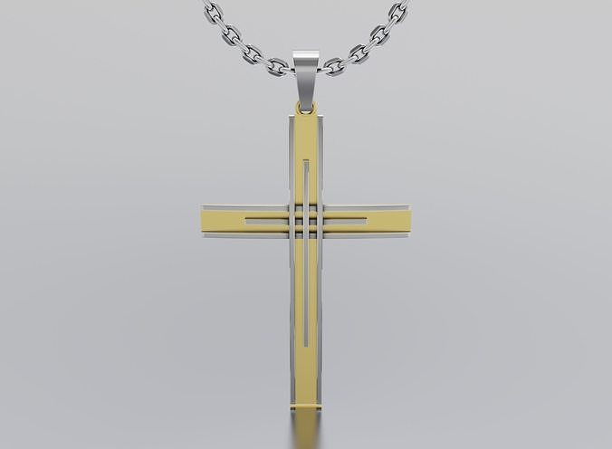 cross jesus crown thorns religious catholic church pendant medallion bas relief portrait saint god jewellery jewelry art sculptures pendants 3D print model - Mito3D