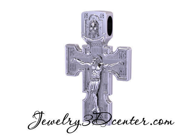 cross 46 jewelry bible christian religiou object jesu orthodox other 3D print model - Mito3D