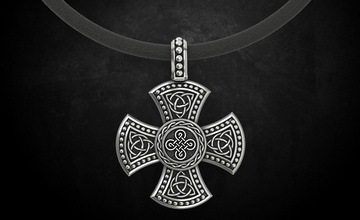 la cruz celta diseños 326 joyería 3dprinted diseño de moda oro joya impresión printabl imprimible creación prototipos plata el celtic los colgantes 3d print model - Mito3D