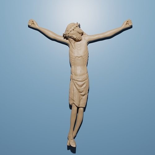 cross jesus 3d stl model cnc router engraver carving relief aspire cncfiles files crucifix ascension christian bible religion house decor cathedral religiou object jesu lutheran orthodox 3D print model - Mito3D