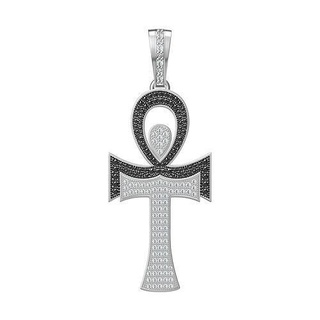 cross pendant uniq antiq art deco fancy bridal jewellery printable jewelry pendants 3d print model - Mito3D