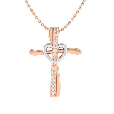 cross pendant 3dm stl jcd render details necklace jewellery diamond silver gold jewelry fancy fashion religious charms jesus heart precious jewel gem pendants 3d print model - Mito3D