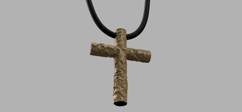 cross vein king movie vikings christianity norse mythology jewerly art geek x jewelry necklaces 3d print model - Mito3D