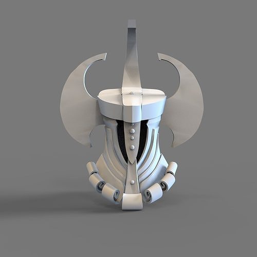 crisol hacha Caballero mano anillo usable casco lobo espada cosplay armadura traje disfraz máscara ranni bruja pequeña arma oscuro almas fiesta pasatiempo bricolaje diy 3D print model - Mito3D