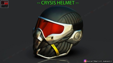 crysis helmet mask cosplay ps5 remastered remaster game accessories toys airsoft games 3d print model - Mito3D
