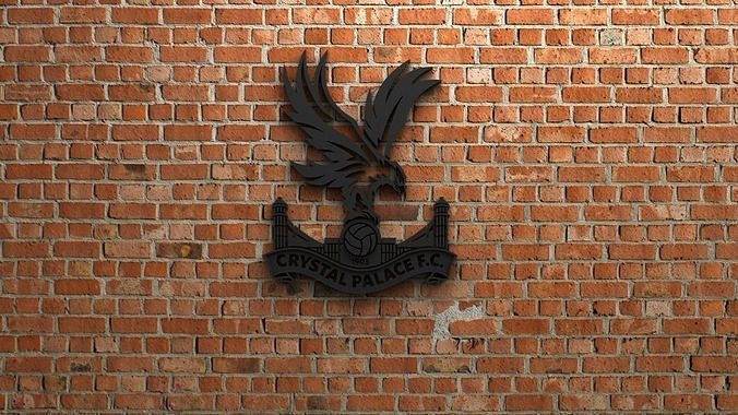 crystal palace fc logo goal sports game play football soccer fifa league championship competition europe icon stadium team champions 3d 3dprint sculptures england art 3D print model - Mito3D