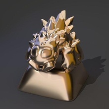 crystal spider keycap cherrymx mechanicalkeycap custom fantasy game art mathematical 3d print model - Mito3D