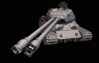 ct2 panzer krieg 3d modelle modellieren drucken spielzeug beeindruckend figur statuette geschenk opfern spenden spiele spielzeuge 3d print model - Mito3D