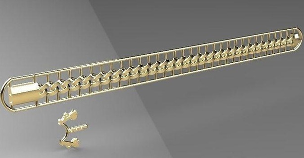 Küba bilezik Zincir hazır Yazdır yüzük takı elmas yazdırılabilir mücevher düğün parlak altın moda gümüş nişan safir yüzükler bilezikler 3d print model - Mito3D